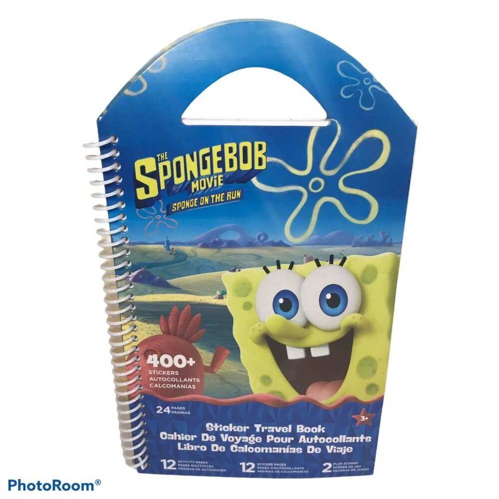 Nickelodeon The Spongebob Movie Sticker Travel Book